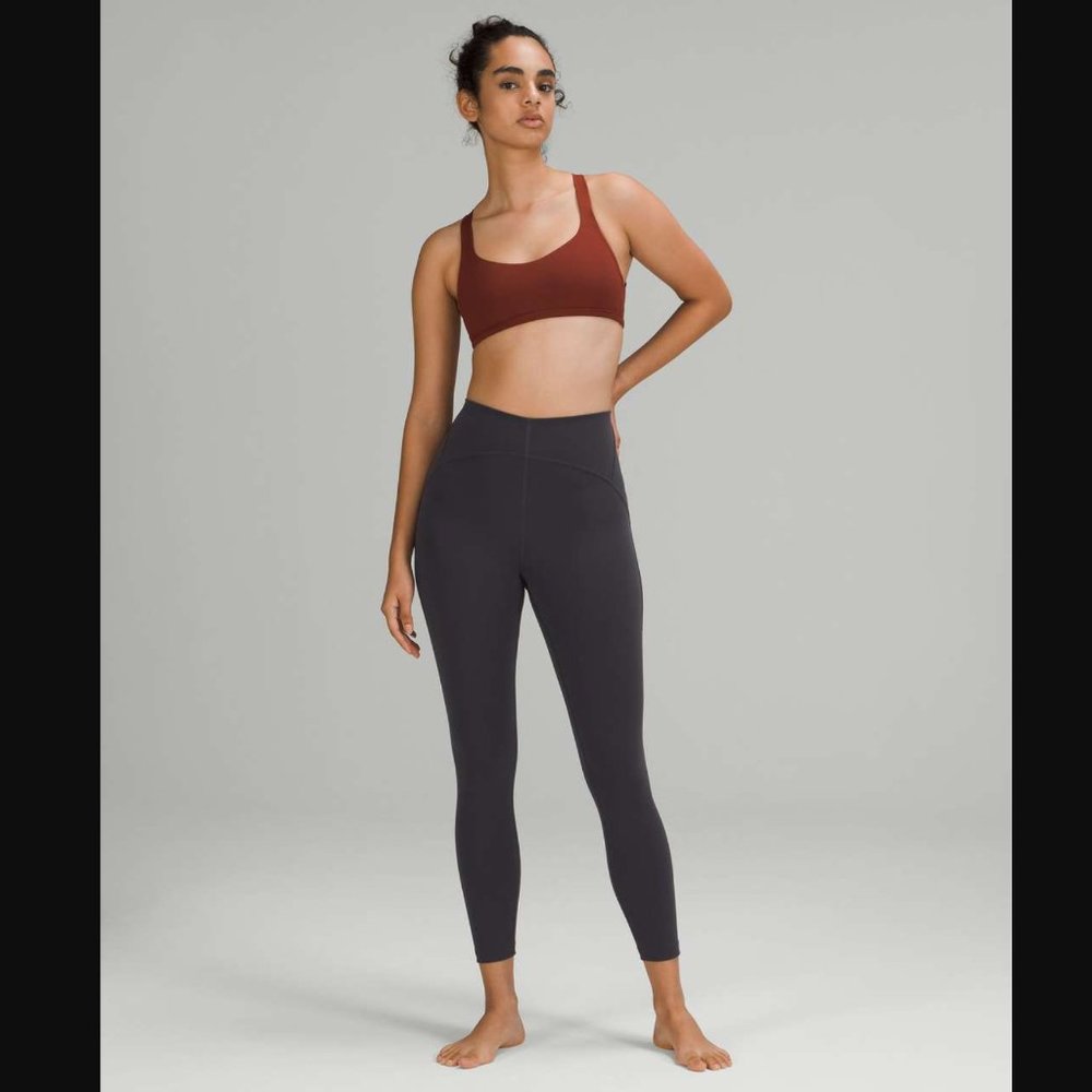 Lululemon InStill High-Rise Tight 25" Black Granite Sz 0